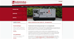 Desktop Screenshot of bobinindus.com